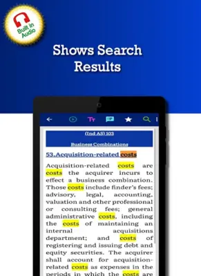 Indian Accounting Standards android App screenshot 1