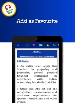 Indian Accounting Standards android App screenshot 4