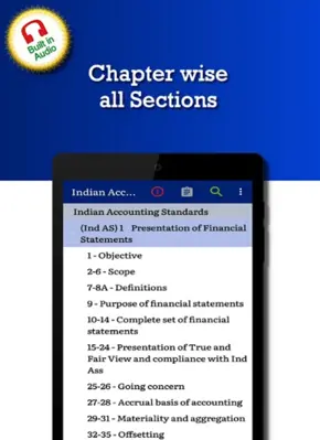 Indian Accounting Standards android App screenshot 5